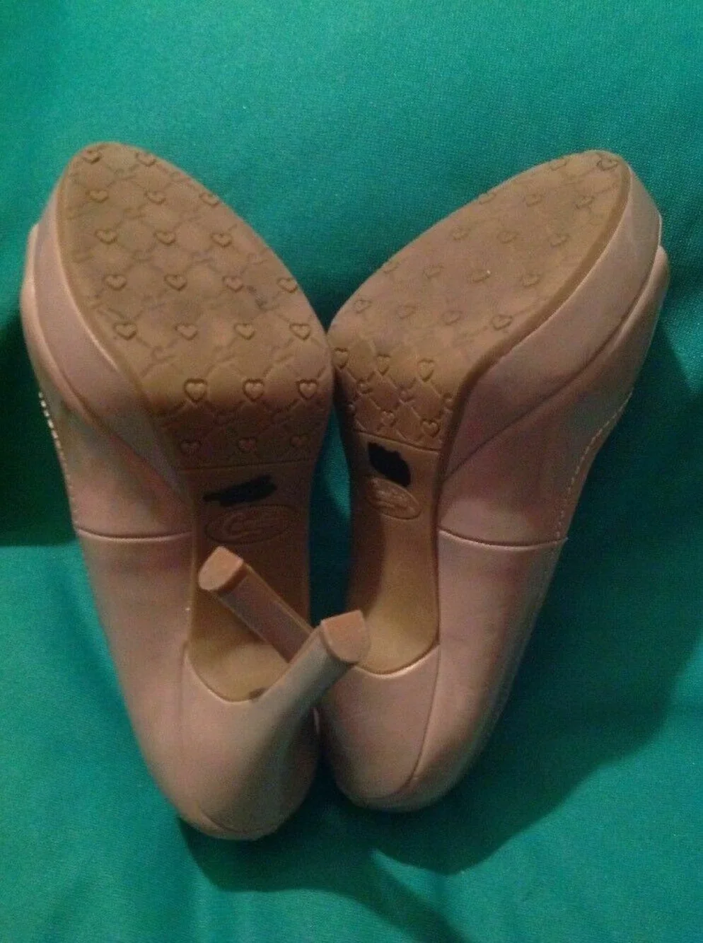 CANDIES YUNNIS BLUSH 6.5M WOMEN'S PEEP OPEN TOE PLATFORM HEELS PUMPS MRSP $89